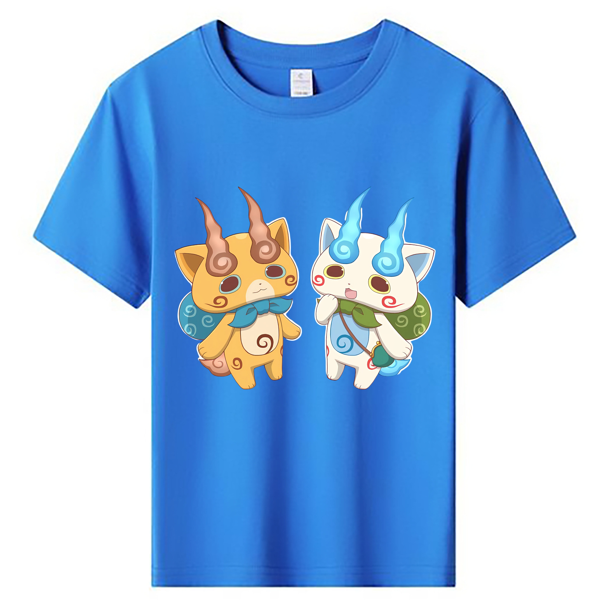 （画像用） 妖怪ウォッチ Yo-kai Watch 綿100％キッズTシャツ（フロントプリント）